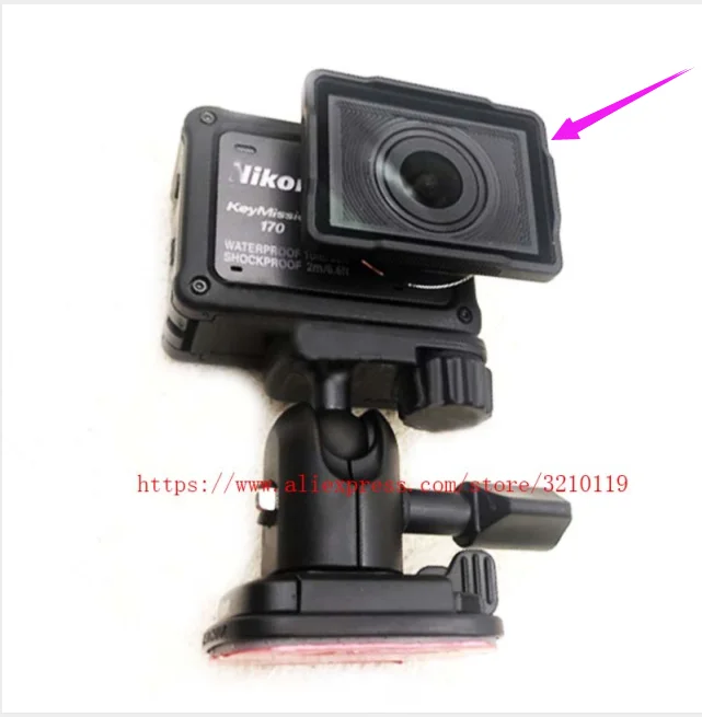 AA 15B для защиты подводных линз Nikon KeyMission 170 Actioncam Бесплатная доставка|Крышки