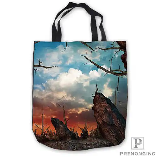 

Custom Canvas Beautiful dreamsTote Hand Bags Shopping Bag Casual Beach HandBags Foldable 180713-03-19.