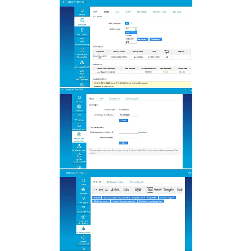 4G LTE Модем WiFi Маршрутизатор со слотом для SIM карты точка доступа 128 МБ Openwrt