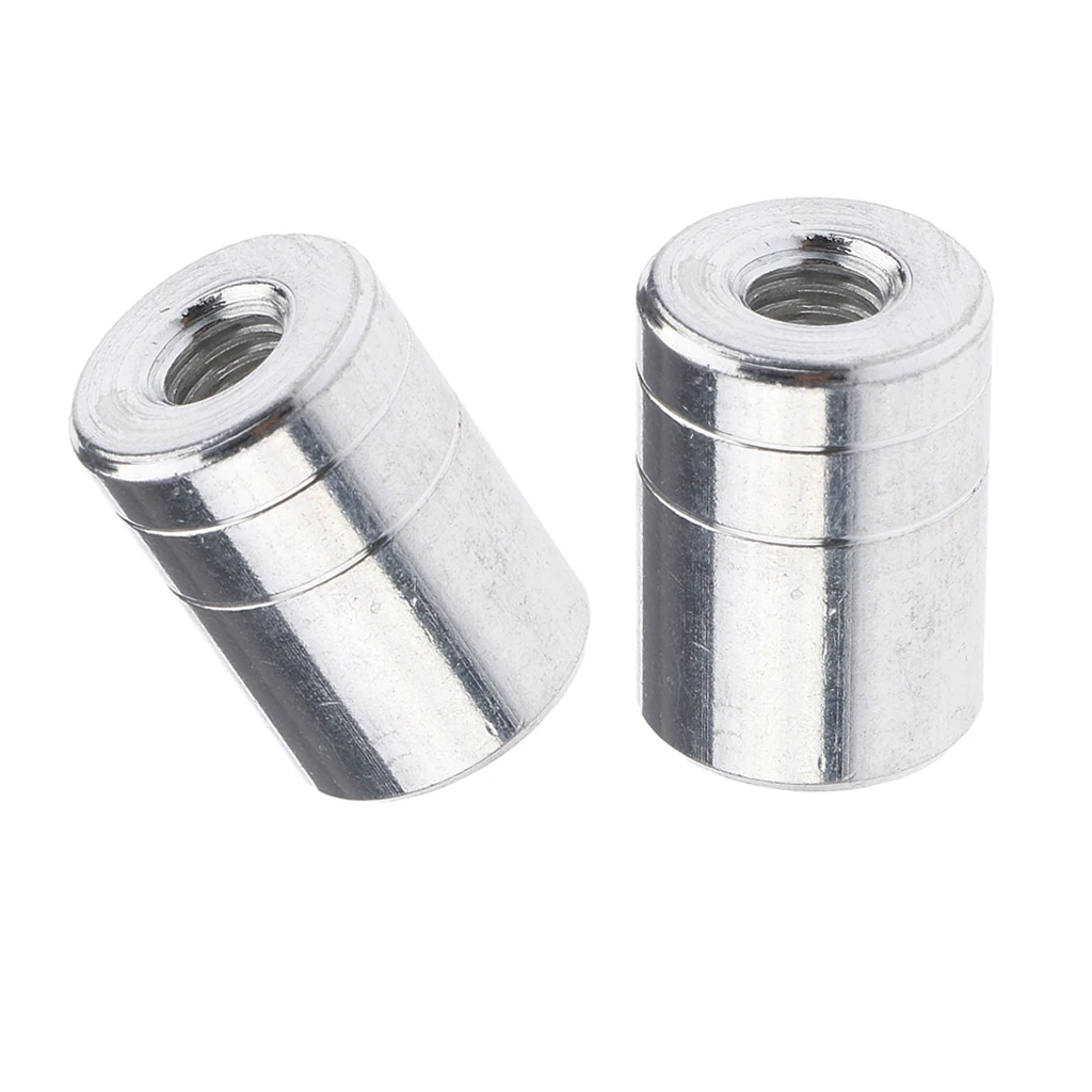 2Pcs Aluminum Internal Diameter Fishing Rod Pod Connector Net Head Adapter Quick Release Refit Parts for Landing Net 16mm