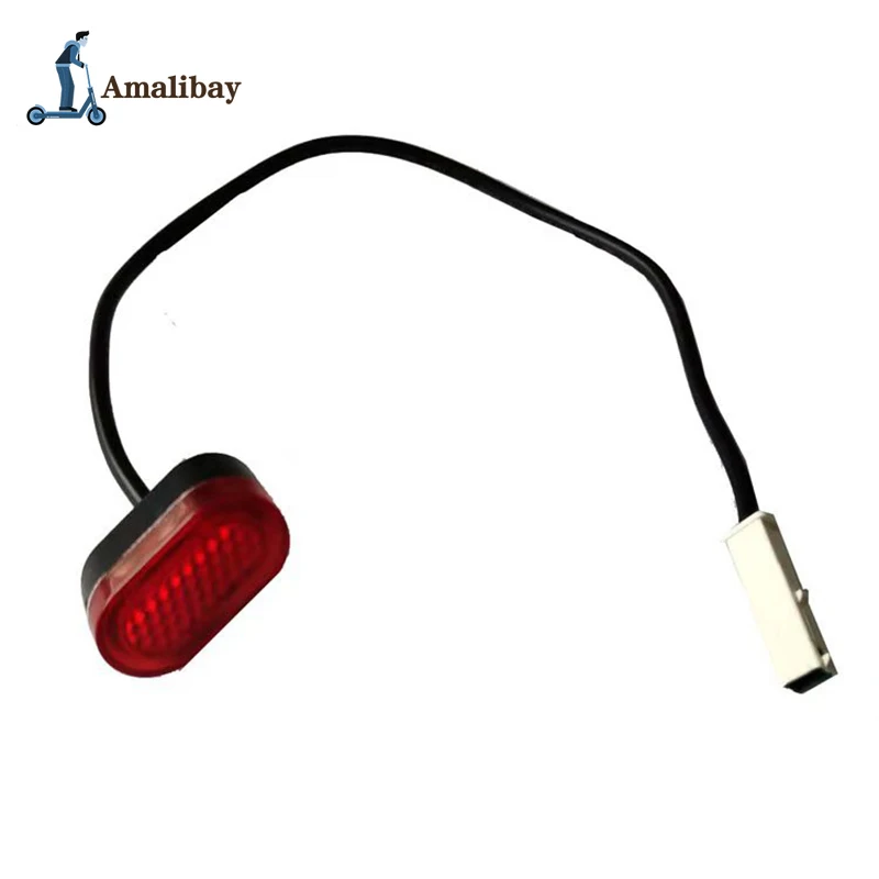 Electric Scooter Brake Rear Tail Light For Xiaomi M365 1S Pro Electric Scooter Taillight Safety Warning Stoplight Waterproof scooter accessories scooter light