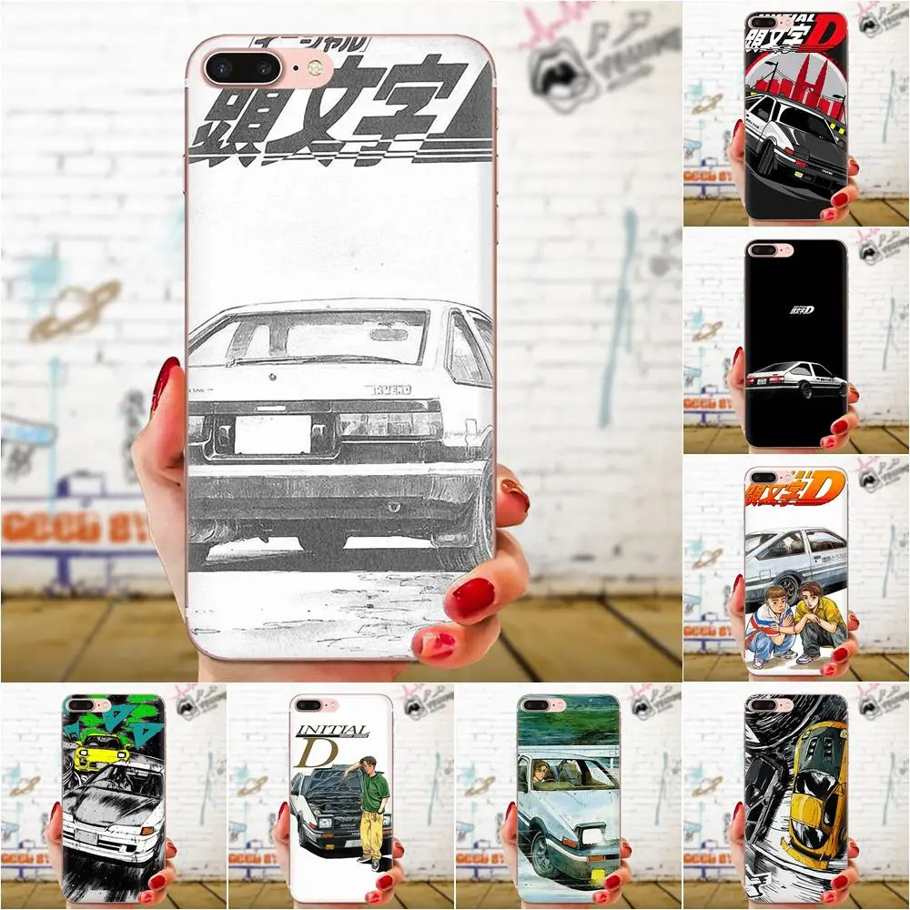 Ae86 Initial D для Galaxy Grand A3 A5 A7 A8 A9 A9S On5 On7 Plus Pro Star 2015 2016 2017 2018 мягкий крутой лучший |