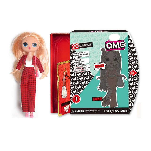 1 шт. OMG кукла с одеждой очки бутылка обувь аксессуары на продажу большая сестра omg куклы Коллекция Прямая поставка