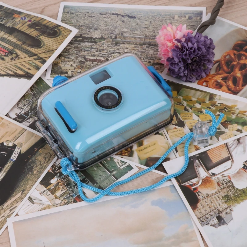 Underwater Waterproof Lomo Camera Mini Cute 35mm Film With Housing Case New