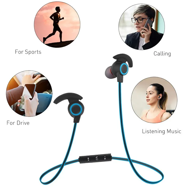 Sport Running Earphone For Samsung Galaxy S9+ S9 S8 Plus S8+ S7 Edge S6 S5 Note 9 8 5 A8 A6 Bluetooth Earphones Wireless Earbud (4)