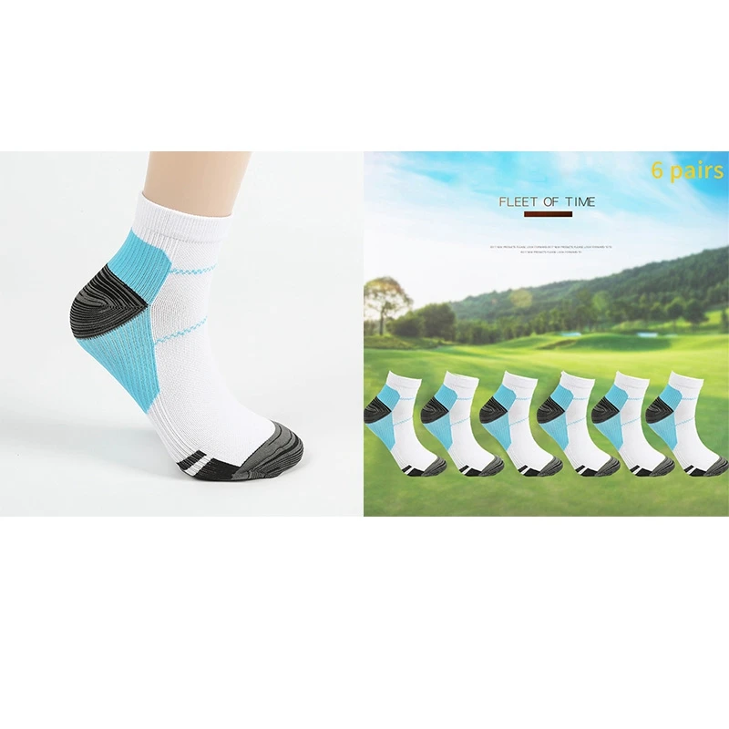 

6Pairs Ankle Athletic Running Socks for Men Sport Socks Low Cut Work Sports Socks