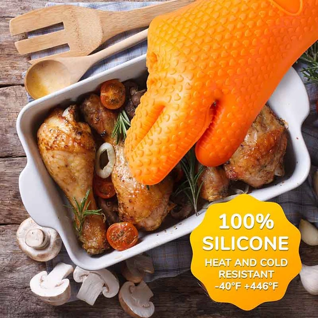 Gant de cuisine en silicone