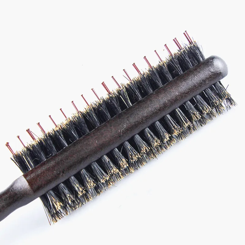 3Styles Professional Salon Teasing Back Hair Brushes Wood Slim Line Comb Hairbrush Extension Hairdressing Styling Tools DIY Kit