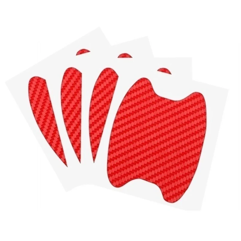 

4PCS Riding Handle Protective Film Car Door Sticker Scratch Protective Cover Car Handle Protective Film 20O17