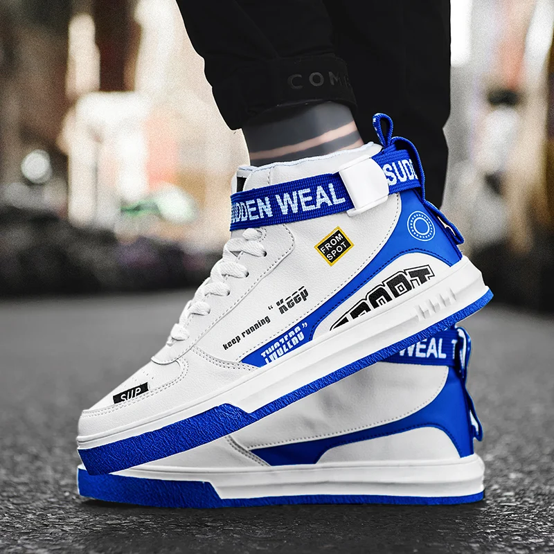 

High quality men's new sports shoes stitching Air Cushion breathable shoes high elastic cushioning non-slip men's casual shoes