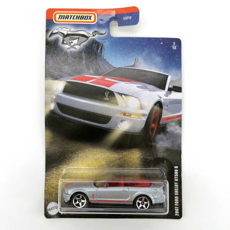 Коллекционная модель автомобиля FORD SHELBY GT500 G из металлического сплава 2020 1/64