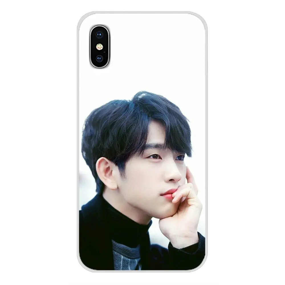 GOT7 мальчик Джексон JinYoung мягкая прозрачная сумка чехол для samsung Galaxy S3 S4 S5 мини S6 S7 край S8 S9 S10 Lite Plus Note 4 5 8 9 - Цвет: images 4