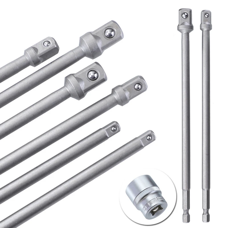 Электрический удлинитель ключа бар сверло гнездо адаптера переменного тока для