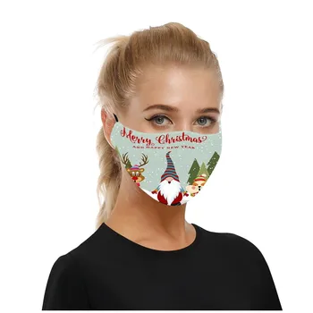 

Adult Printed Outdoor Windproof Face Mask Cloth Mouth Cover Washable Mouth Mask Face Shield Reusable Breathable mondmaskers