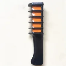 Новинка, 6 шт./партия, временные цветные мелки для волос, расческа, краситель, наборы, одноразовые, косплей, вечерние, для окрашивания волос, инструмент, мелки для домашнего салона, SCI88