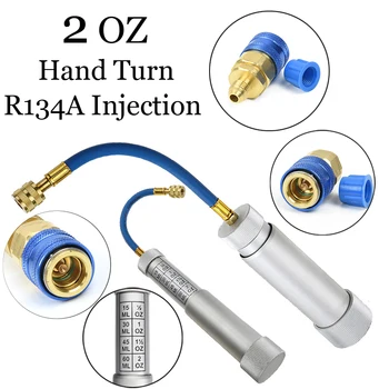 

Tool Adapter Car A/C 1/4'' Female Turn Filler Injection SAE R134A Auto