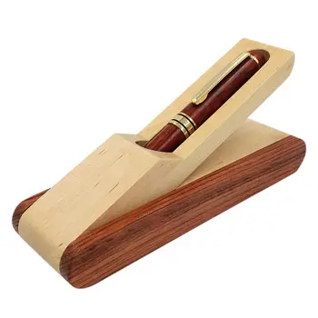 

Wooden Pen And Wooden Box Set,Business Gift Decoration Writing Office Pen Stationery、Creative Wooden Stationery Gift Pen Set