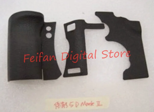 

New Rubber Body Shell for Canon for EOS 5D Mark II / 5DII / 5D2 Digital Camera Repair Part + Band