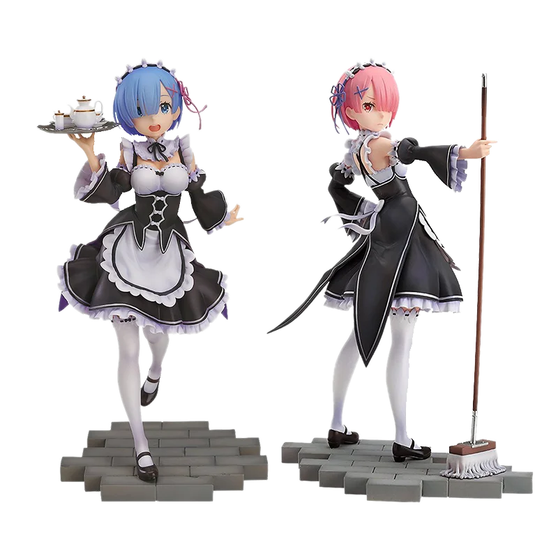 Lensple Re: жизнь другой мир от Zero Rem Ram Emilia re zero Фигурки игрушки Аниме Фигурки игрушки для детей Подарки для детей