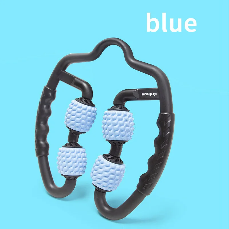 blue Многофункциональный массажер для похудения ног и мышц тела - Цвет: blue