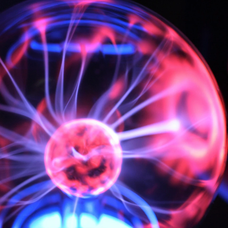 

5 Inch Electrostatic Ball Ion Ball Electric Light Ball Lightning Ball Glow Ball Magic Ball Induction Ball Plasma