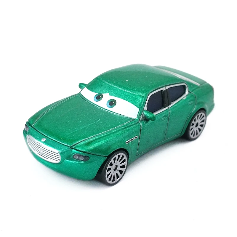 Disney Pixar Cars Costanzo делла Корса Металл 1:55 литая металлическая Игрушечная машина из