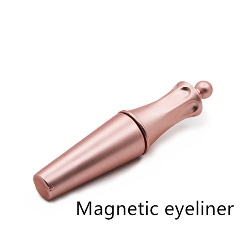 RoseGold Новые Накладные ресницы на магнитах и магнитной подводке для глаз натуральные накладные ресницы, норковые ресницы ручной работы 3D/6D Магнитный ненастоящий ресницы - Цвет: RoseGold