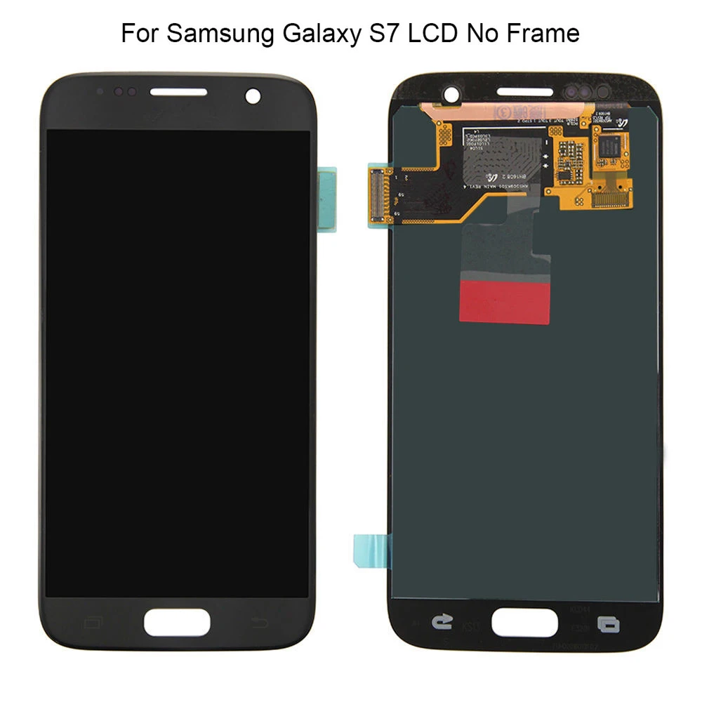 TFT 5,1 ''lcd Замена без рамки для SAMSUNG Galaxy S7 дисплей G930 G930F сенсорный экран дигитайзер+ Сервисный пакет