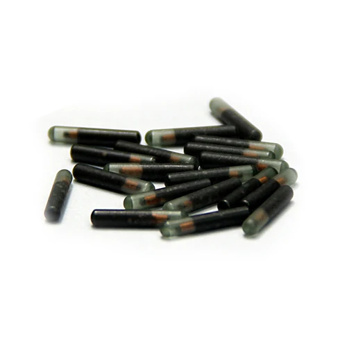 마이크로칩 동물 RFID 태그, EM4305 칩 포함, 125kHz, 134.2kHz, 2.12*12mm, 1.4*8mm, ISO11784/5 FDX-B, 물고기 개 고양이 식별용 5