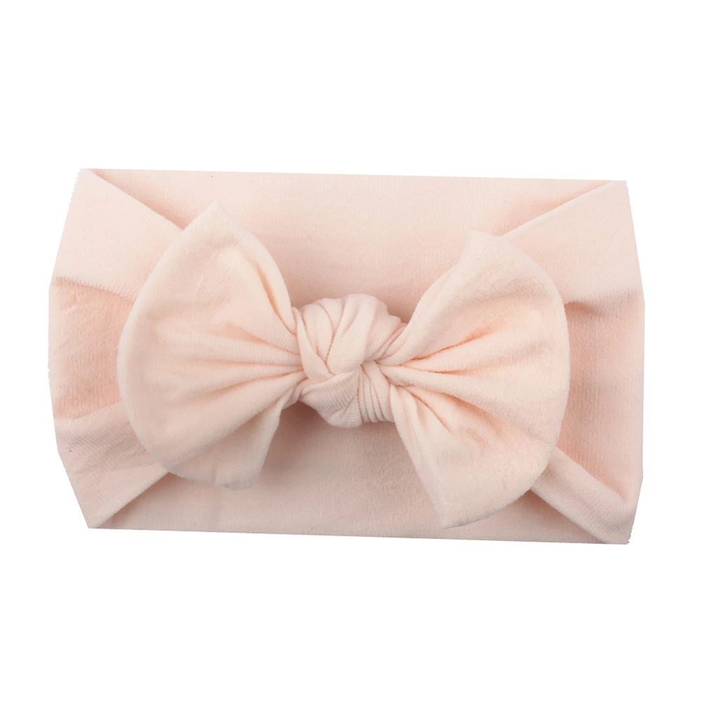 

Baby Girls Comfortable Headband Dress Up Newborn Hair Accessories Nylon Toddler Bow Knots Cute Elastic Kids Headband
