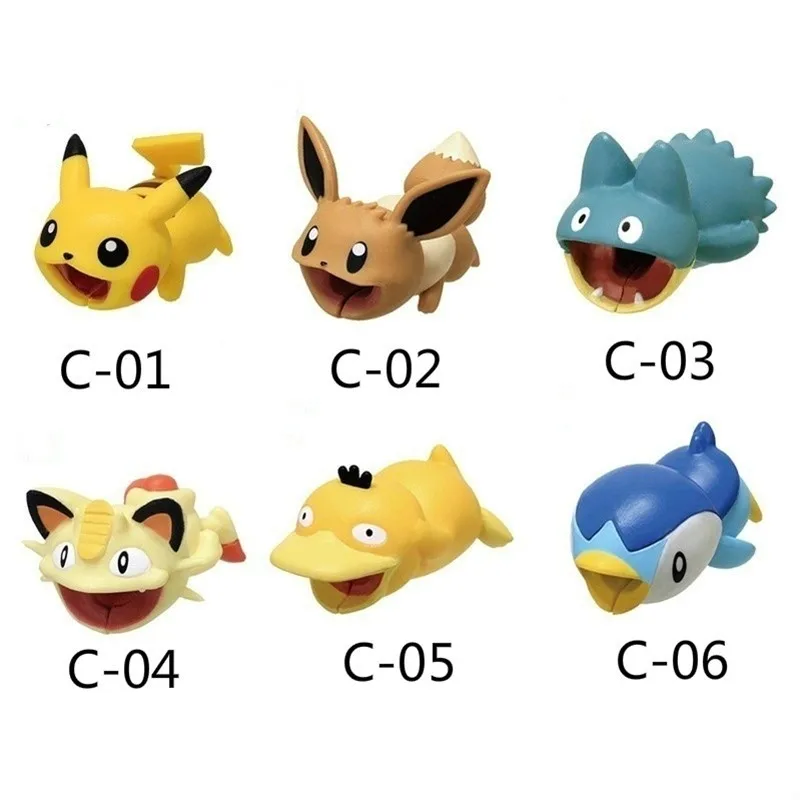 new mini pocket pokemon figure cable bite protector cable protector cute animal iphone Phone Accessories Cable Data Protector new mini pocket pokemon figure cable bite protector cable protector cute animal iphone Phone Accessories Cable Data Protector