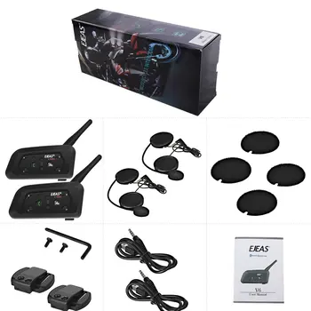 

Practical Motorcycle Helmet Interphone Motorcycle Walkie-talkie V6-PRO Essential Accessories