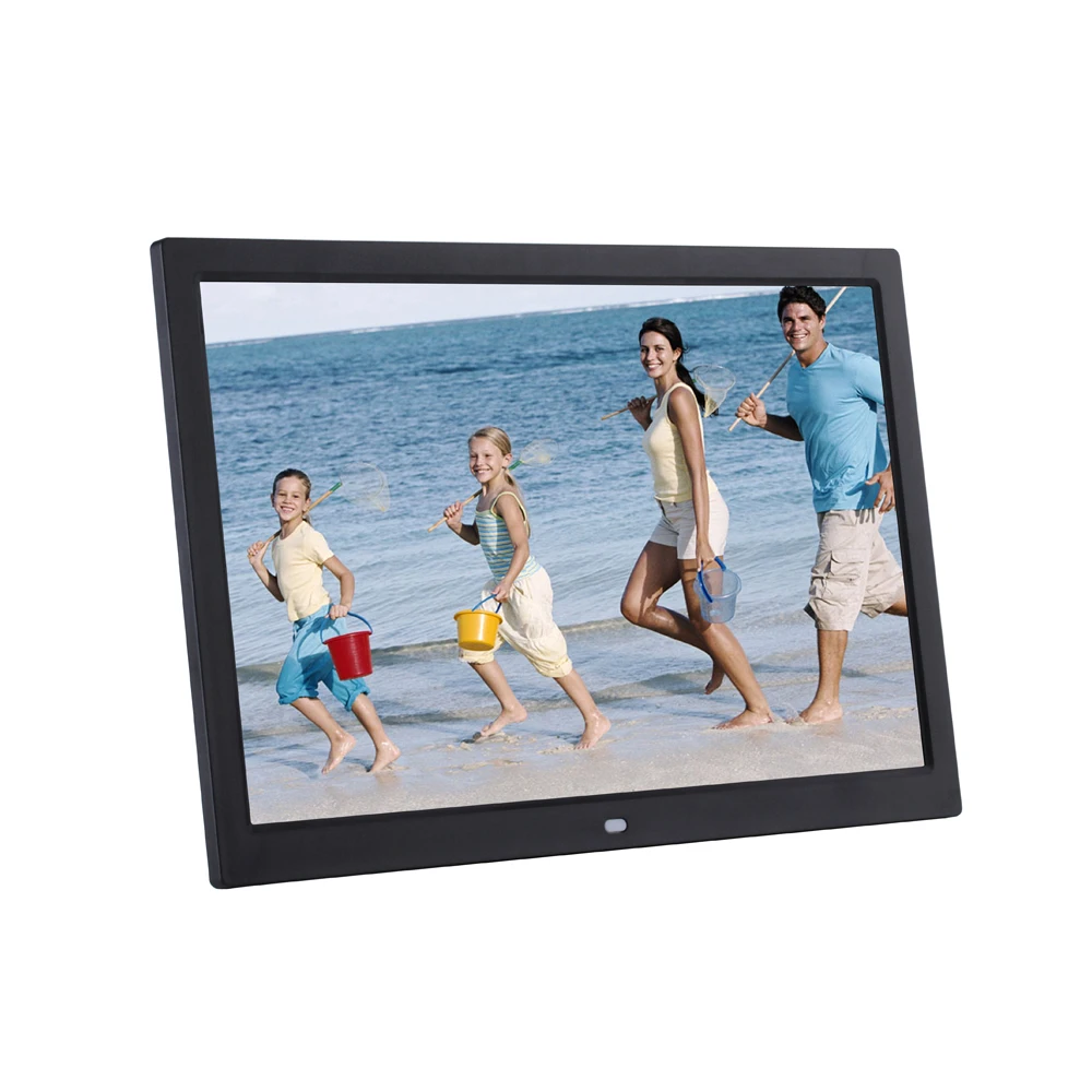 15 дюймов lcd высокое разрешение 1280*800 полнофункциональная цифровая фоторамка электронный альбом для фотографий Музыка Видео EU/AU/UK/US Plug