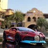 1:32 Bugatti Veyron Divo Alloy Sports Car Model Diecast Metal Toy Vehicles Car Model Simulation Sound Light Collection Kids Gift 4