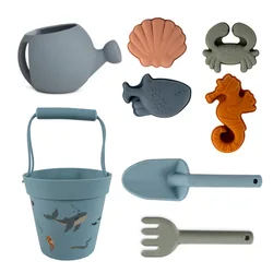 Seau de plage en Silicone pour enfants, jeu pour parents et enfants 