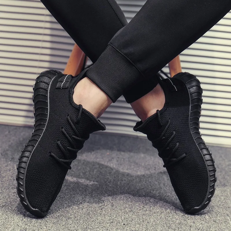 

Men Vulcanize Shoes Sneakers Breathable platform for Men Casual Shoes No-slip 2020 Male Mesh Lace Up Men Shoes Tenis Masculino