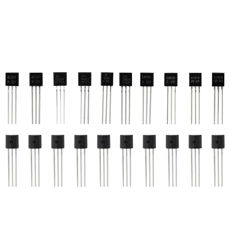 

NPN PNP Transistor TO-92 Ensemble de sorties de transistor de puissance (Size 2)