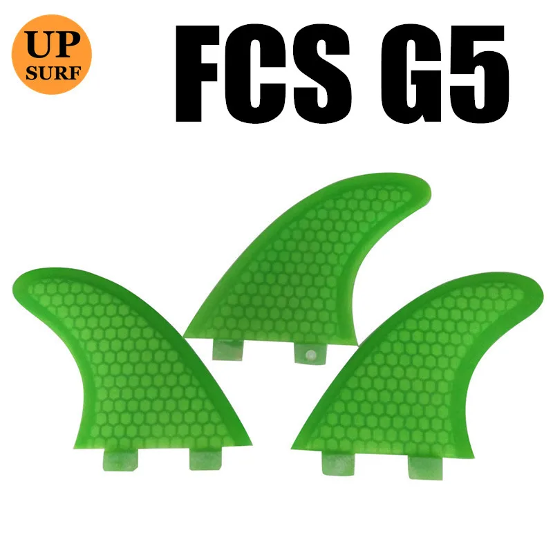 01 G5 FCS G3/G5/G7 плавники зеленые стекловолокно SUP доски для серфинга плавники для серфинга аксессуары для серфинга - Цвет: 01 G5