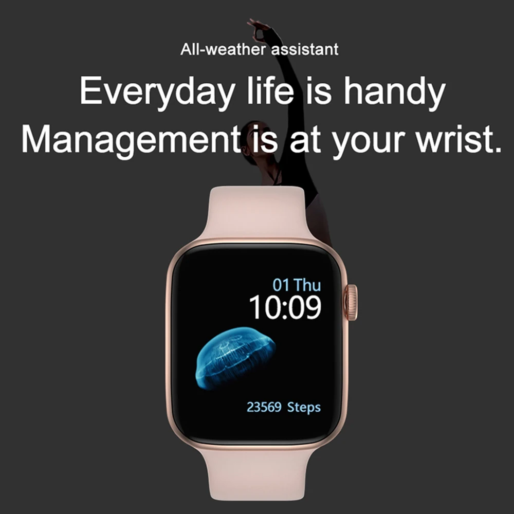 iwo 8 lite T5 Bluetooth Call Smart Watch Heart Rate Full Screen Touch Monitor Smartwatch PK iwo 8 Plus 10 Watch for iOS Android