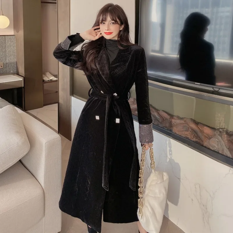 Темпераментное шерстяное пальто женская одежда осень-зима 2020 модная