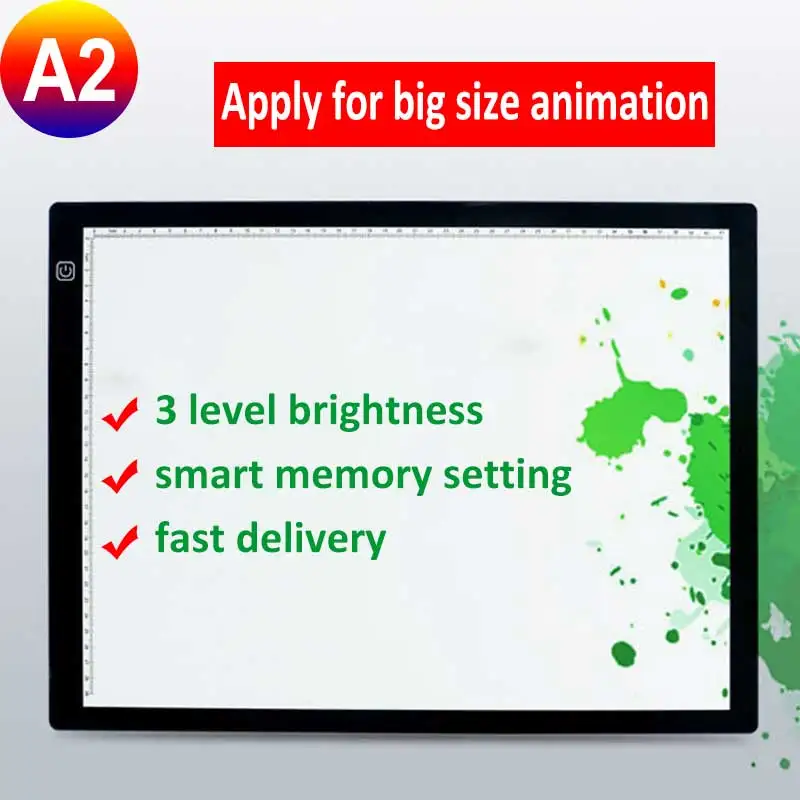 A2 светодиодный свет прямоугольник отслеживание Трассирующими копию Совета