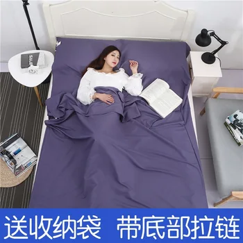 

Single Bed Sheet Quilt Cover Business Trip Travel with Double Couples Portable Tourism Hotel across the Dirty China