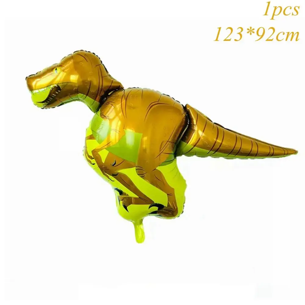 Dinosuar Balloon 8 Taoup, дикие животные, одноразовые столовые приборы, динозавры, вечерние принадлежности, Веселый динозавр, на день рождения, Вечерние Декорации для детей, сафари, джунгли - Цвет: Dinosuar Balloon 8