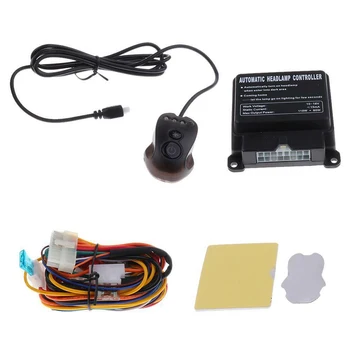 

Adjustable Low Power Universal Car Automatic Switch Smart Control Sensitive Black System Easy Install Headlight Sensor