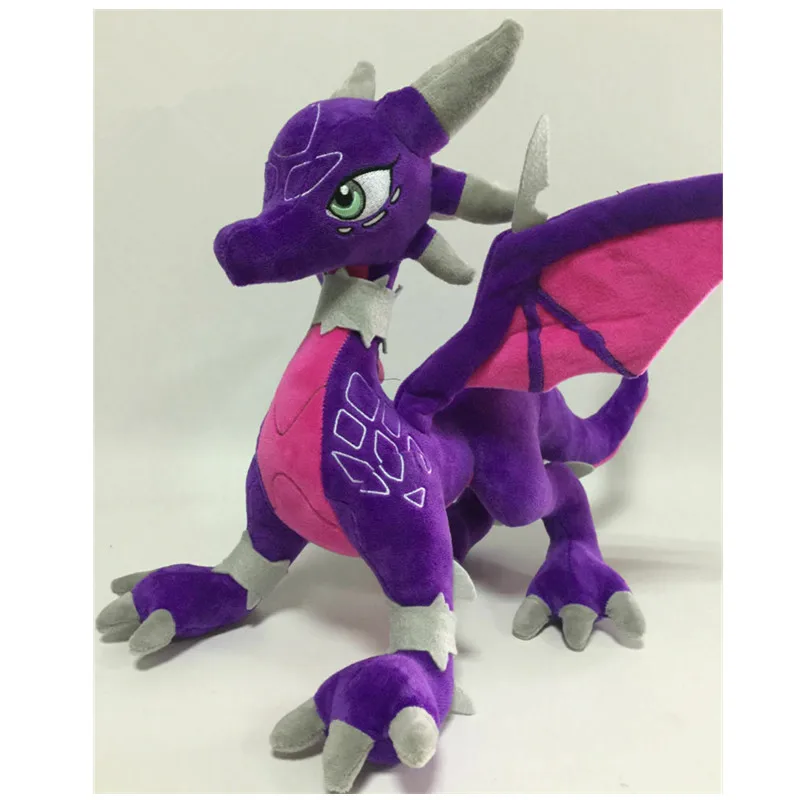 30 см Spyro Дракон Мягкие игрушки игры мягкая плюшевая игрушечная кукла Фигурка подарок на день рождения для ребенка
