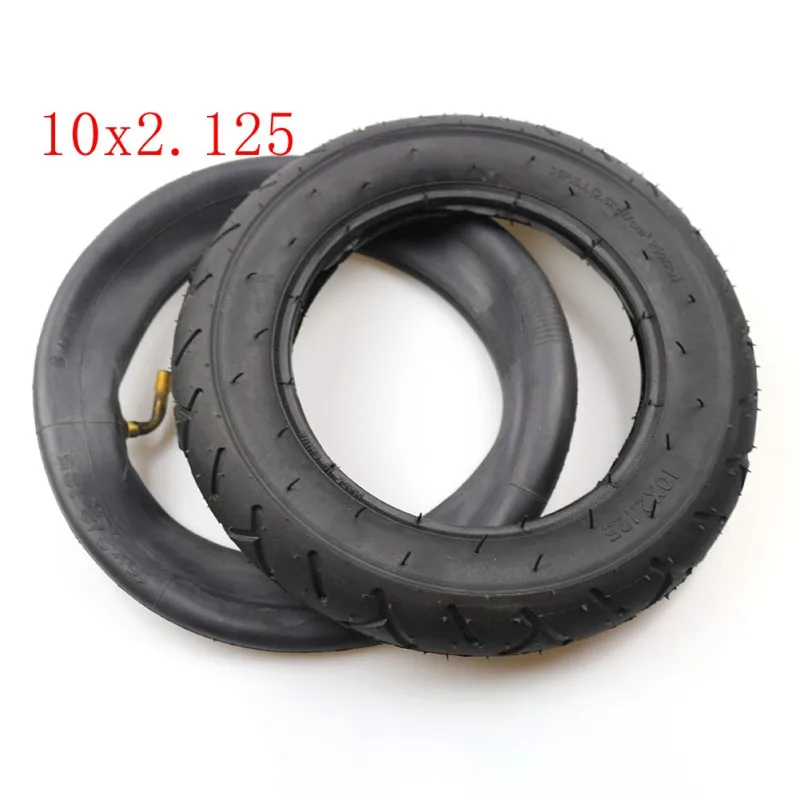 

Durable Electric Scooter Inner Tube Outer Tyre 10x2.125 Inflation Wheel Pneumatic Tyre Practical Replacement Scooter Accessories