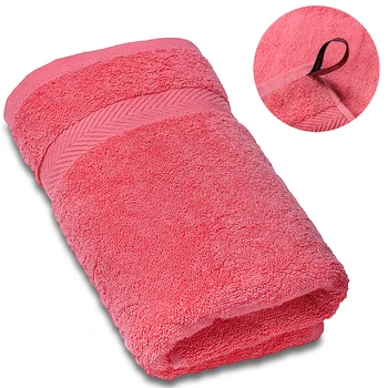 

SEMAXE Senior Luxury Soft 100% Cotton Hand Towels and Fade-Resistant Towel, For-Bathroom-Hotel.Red, 16" x 27"