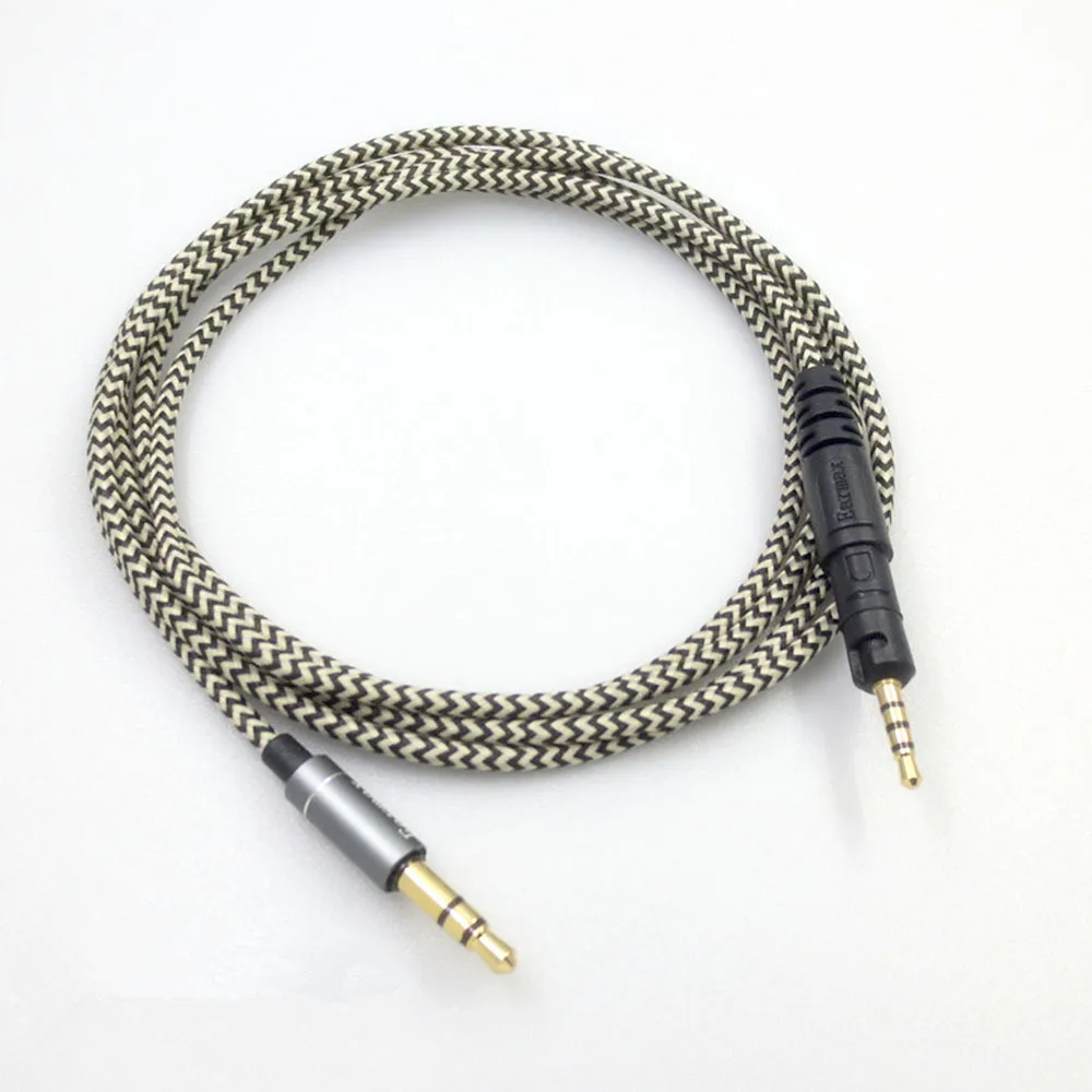Replacement Audio Cable Wire for Audio technic ATH M50x M40x M70x M60x Nylon Woven Headphones cable Headset Accessories