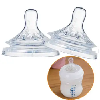 

Soft Teat for Baby Natural Wide Neck Silicon Nipple Anti Colic Pacifier Petal Pacifier