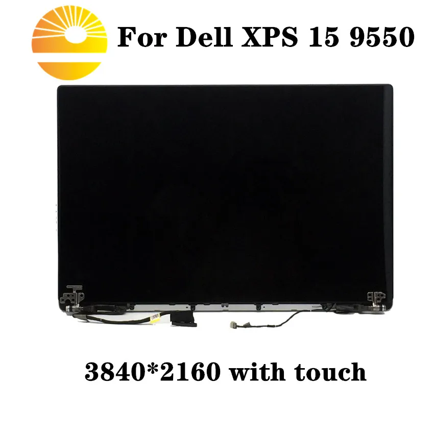 15.6 inch 4k 3840*2160 M5510 P56F M 5520 Assembly For Dell XPS 15 9550 9560 Lcd Touch Screen Half part | Компьютеры и офис